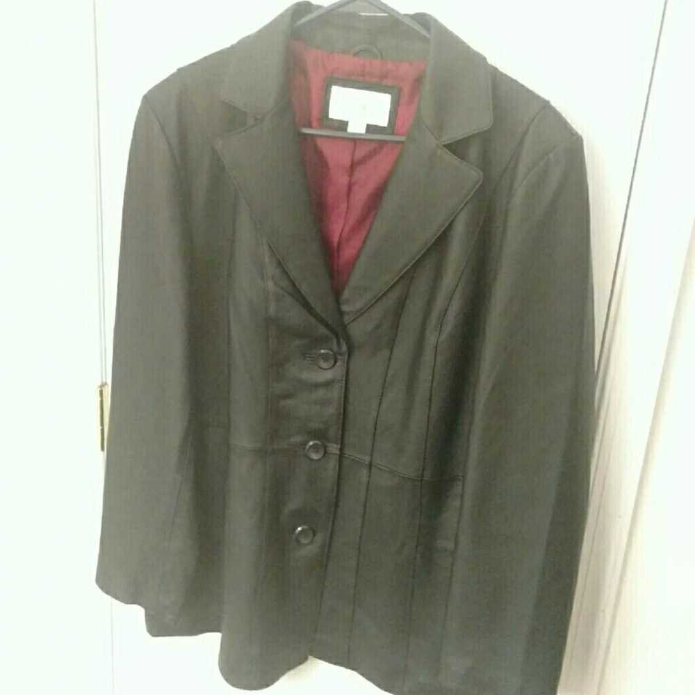 Worthington XL Genuine Leather Jacket